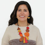 Orange Long Alexis Necklace