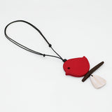 Red Robin On A Branch Necklace