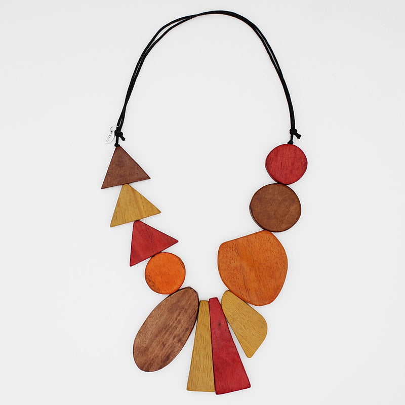 Orange Long Alexis Necklace