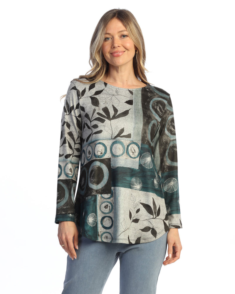 French Brushed Round Neck Knit Top - FB10