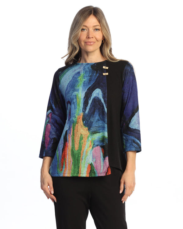 French Brushed Tunic Top - FB11