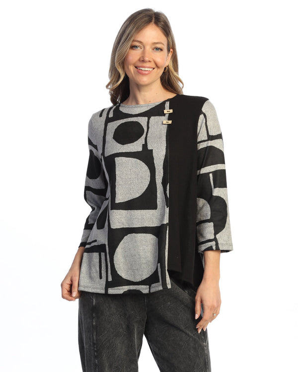 French Brushed Tunic Top - FB11