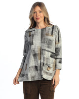 Brushed Knit Tunic Top - FB2