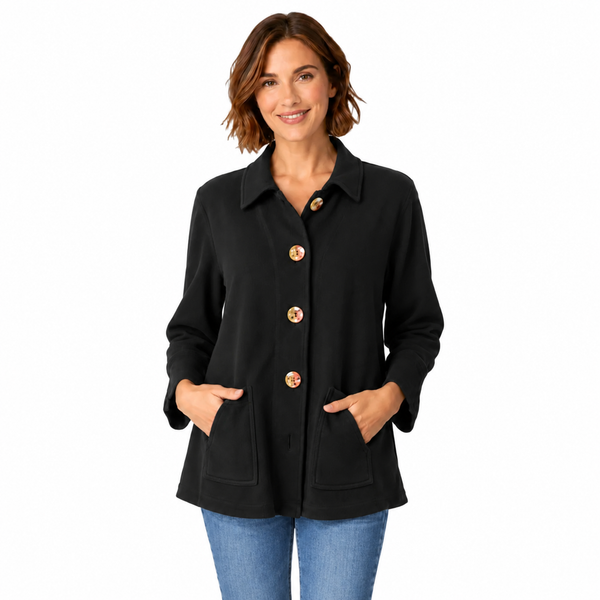 Ribbed Double-Weave Cotton Jacket - FR204