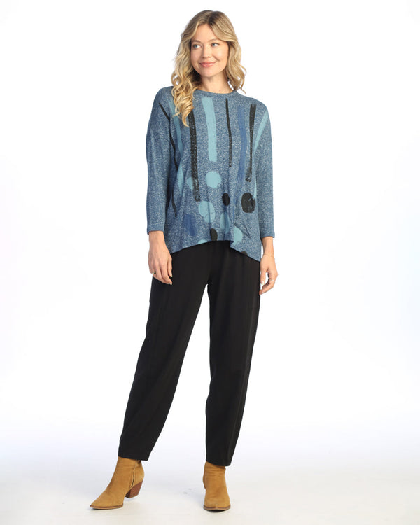 Jess & Jane "Drizzle" Soft Knit Tunic Top - GB1-2032