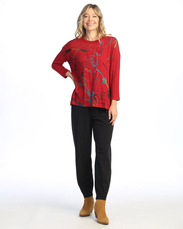 "Rhapsody" Soft Knit Tunic Top - GB1-2036