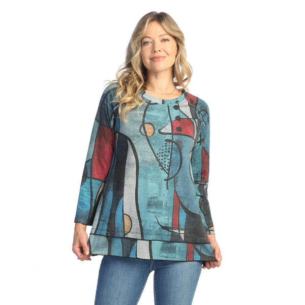 "Granada" Fleece Raglan Sleeve Top - SF7-1962