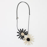 Amaya Double Flower Statement Adjustable Necklace