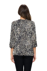 JJ Leopard Print Pocket Top - IP118