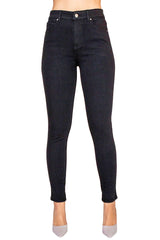 High-Waisted  "Jackie" Jean in Black - JAC-BLK