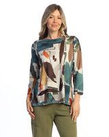Brushed Hacci Tunic Top - JK1