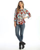 "Prima" Cotton Modal Round Neck Top - KM1-2124