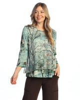 Cotton Modal Mesh Top - KM7