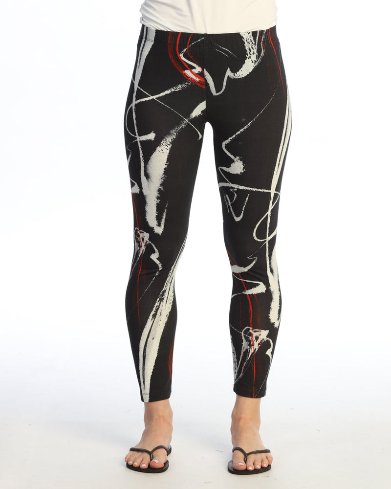 Cotton Spandex Printed Legging - KS7