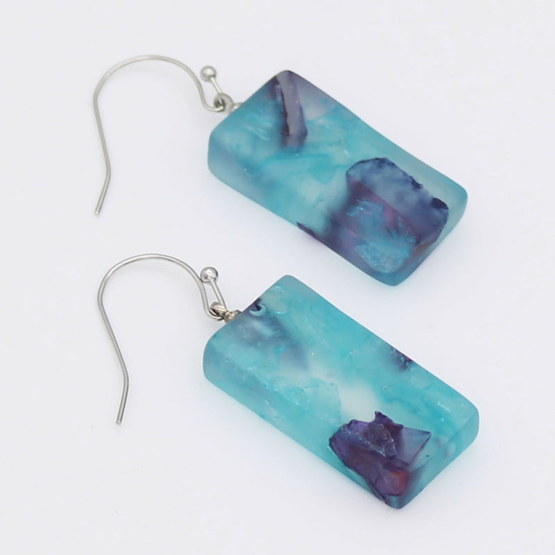 Blue Vega Earrings