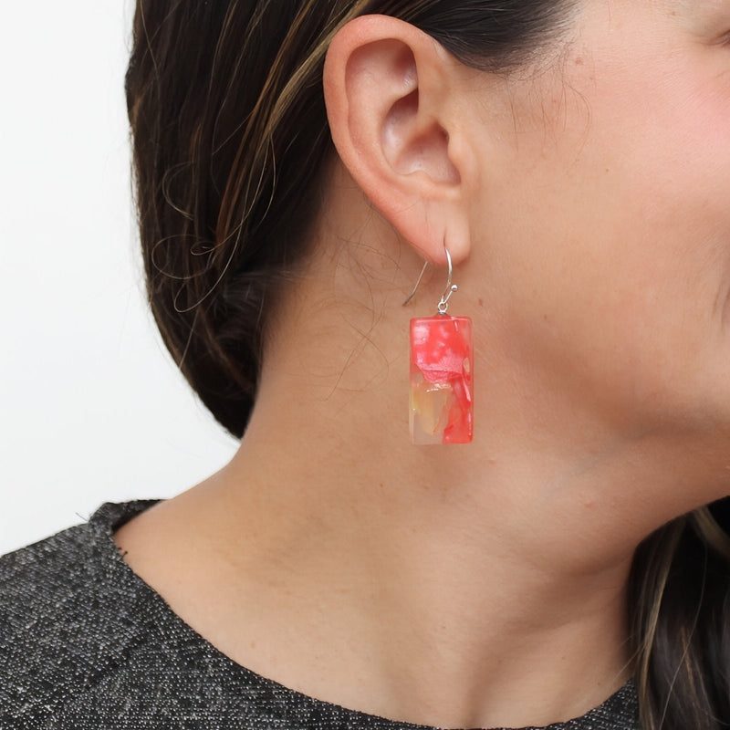 Pink Vega Earrings