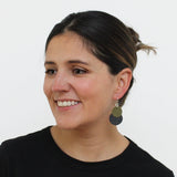 Olive Paris Leather Earrings