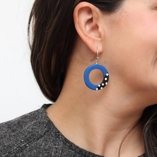 Blue Inez Earrings