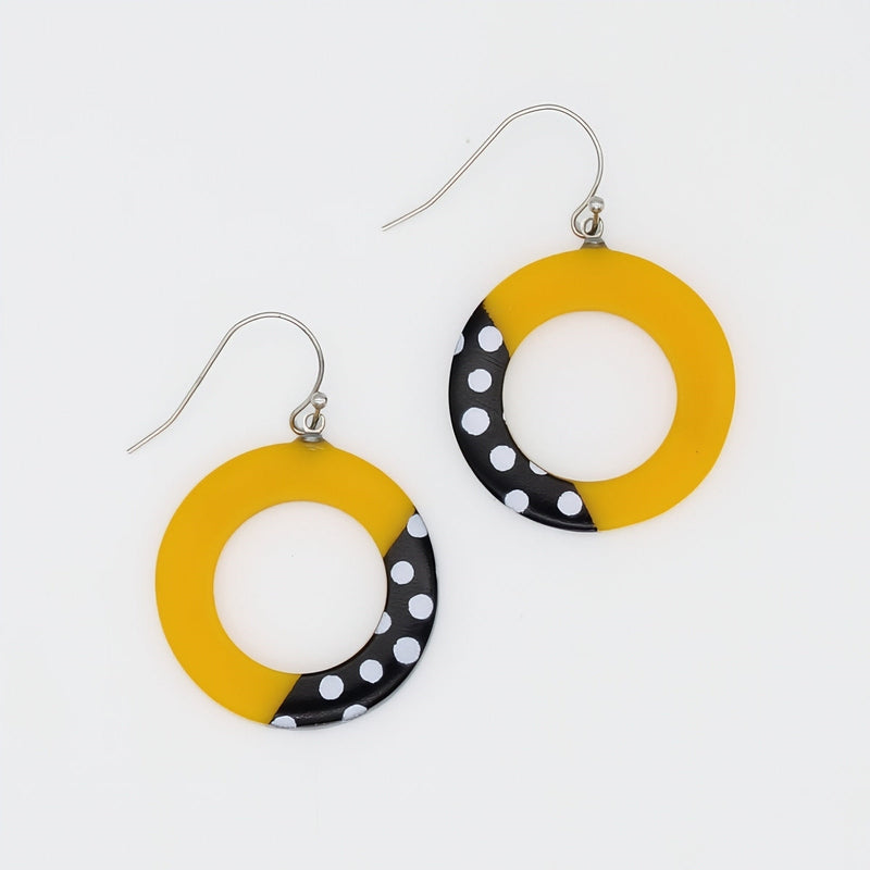 Yellow Inez Earrings