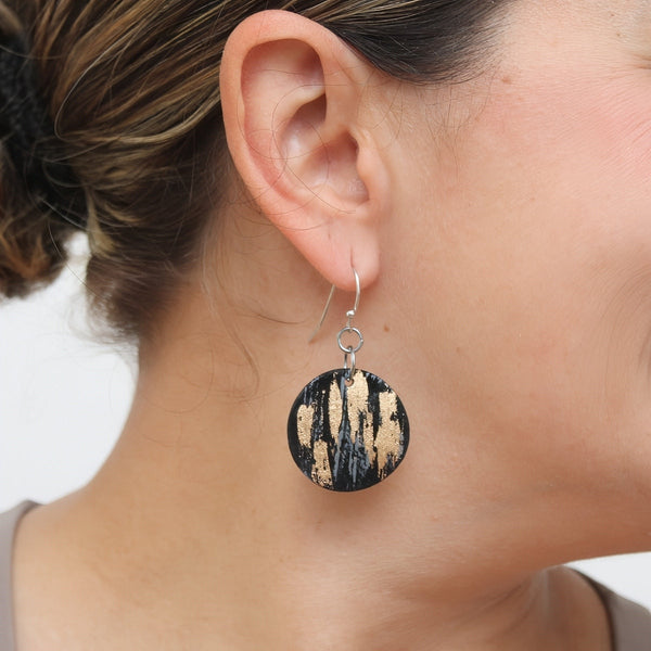 Black Twilight Maren Earrings