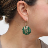 Green Maren Earrings