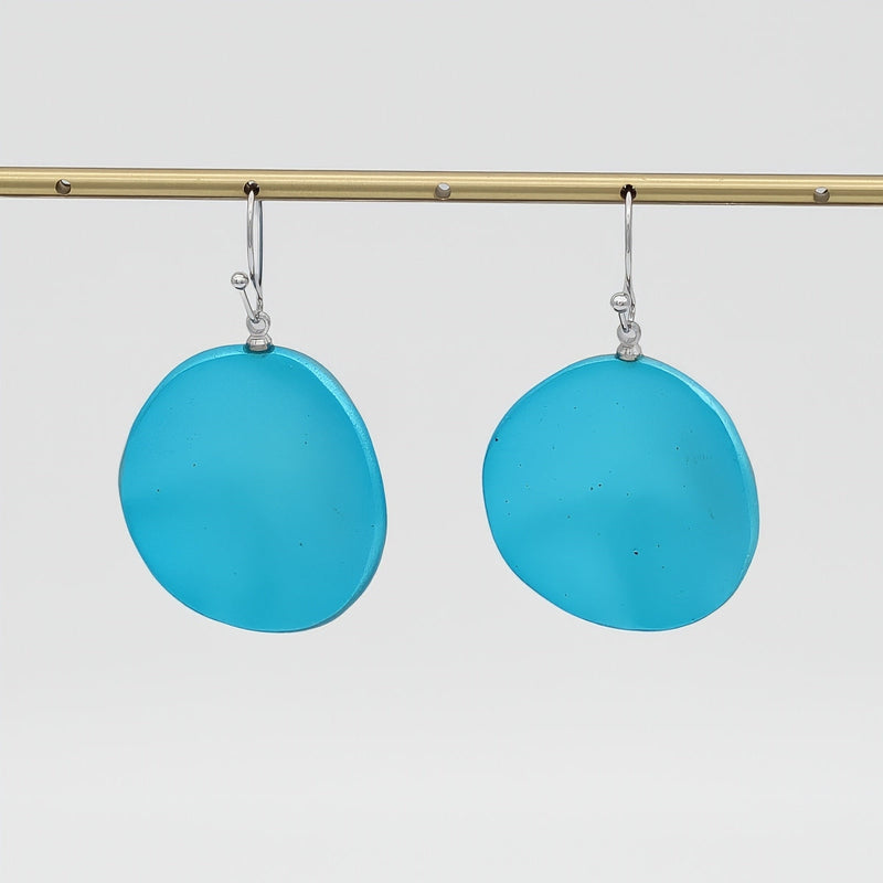 Blue Opaline Drift Earring