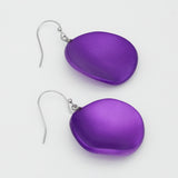Purple Opaline Drift Earring