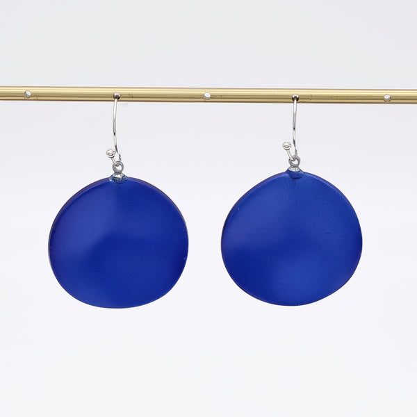 Cobalt Opaline Drift Earrings