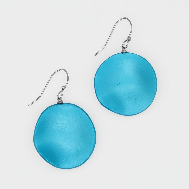 Blue Opaline Drift Earring