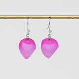 Fuchsia Gem Drop Earring
