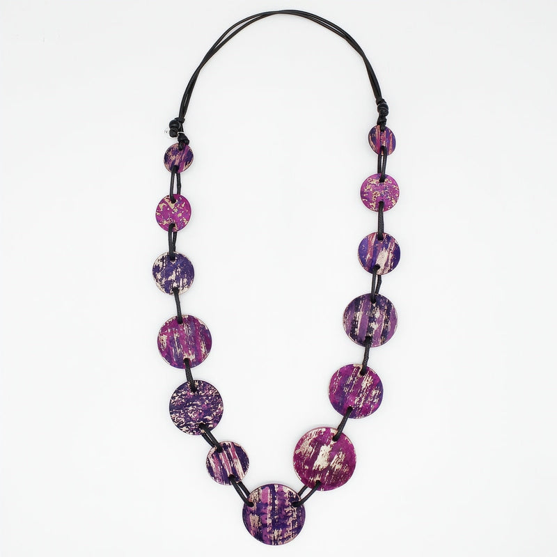 Purple Evening Maren Necklace