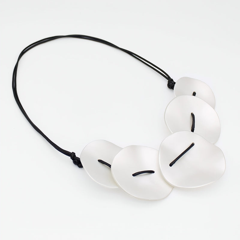 Pearl Opaline Drift Necklace