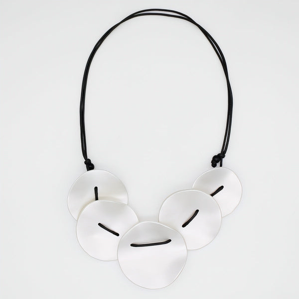 Pearl Opaline Drift Necklace