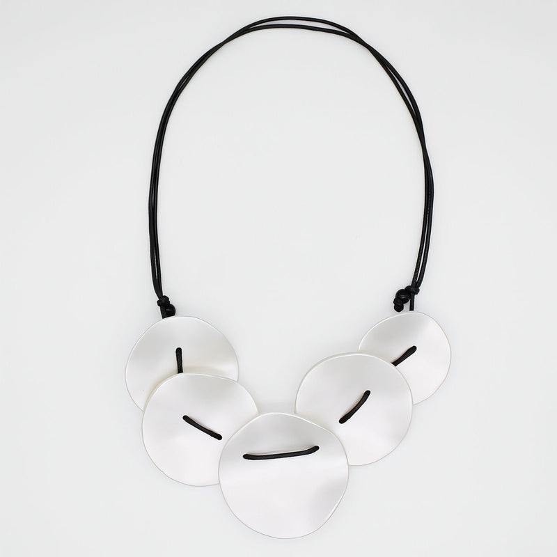 Pearl Opaline Drift Necklace