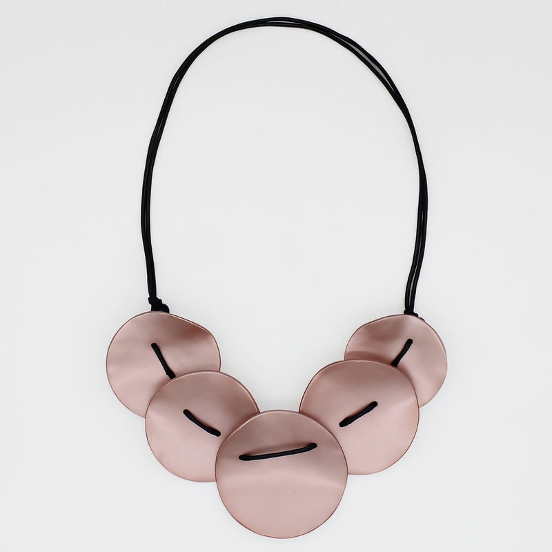 Rose Opaline Drift Adjustable Necklace