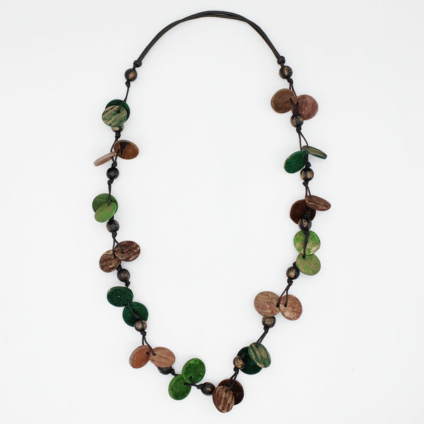 Naomi Verde Statement Necklace