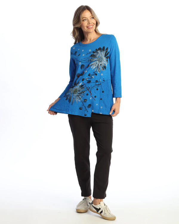 "Retro" Mineral Washed Tunic Top - M101-2101