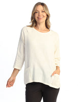 Mineral Washed Gauze Tunic- M103