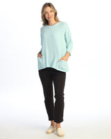 Mineral Washed Gauze Tunic- M103