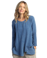 Mineral Washed Double Gauze Tunic - M108