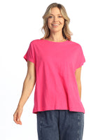 Center Seam Boxy Dolman Top - M137
