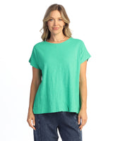 Center Seam Boxy Dolman Top - M137