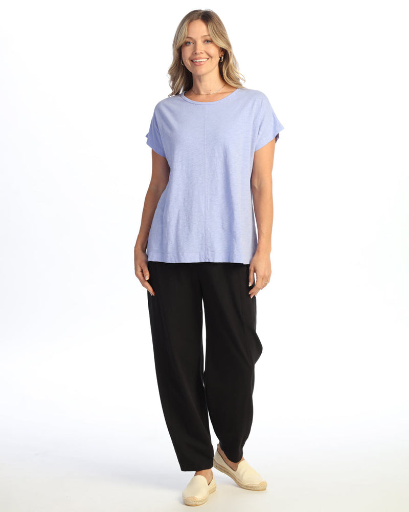 Center Seam Boxy Dolman Top - M137
