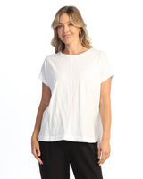 Center Seam Boxy Dolman Top - M137