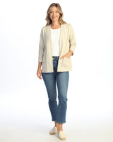 Terry Open Cardigan - M142