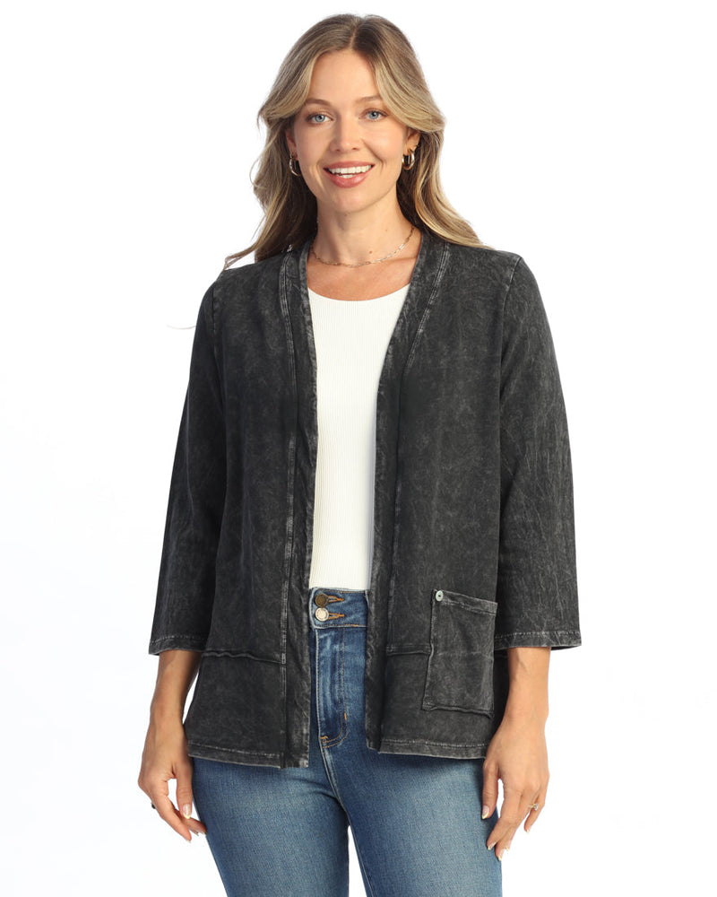 Terry Open Cardigan - M142