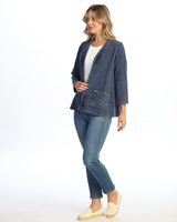 Terry Open Cardigan - M142