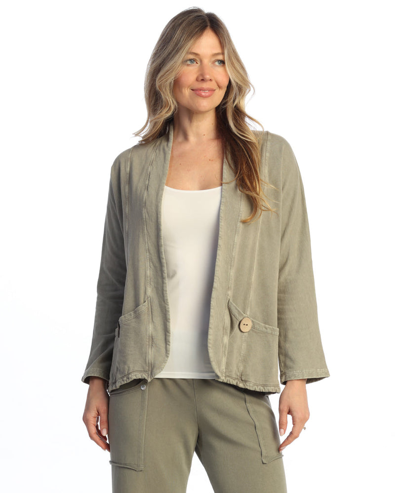 Mineral Washed Fleece Jacket - M144