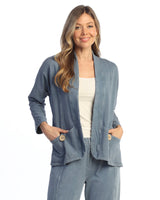 Mineral Washed Fleece Jacket - M144