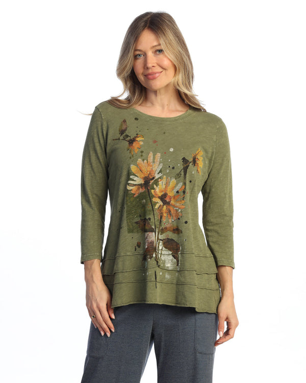 Jess & Jane Layered Tunic Top - M66